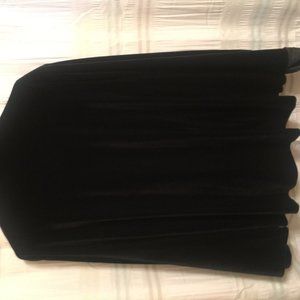 Black Velvet Cape type Jacket